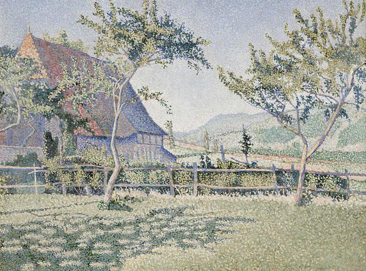 Paul Signac Comblat-le-Chateau, Le Pre Sweden oil painting art